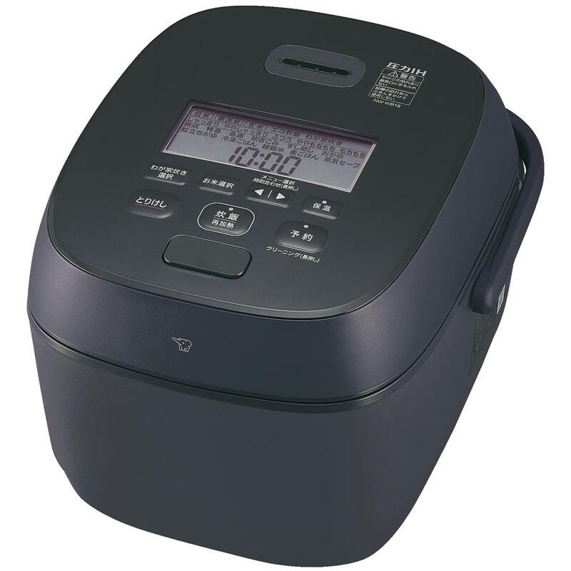 【即日発送】【新品 箱不良・シュリンク破れ品】ZOJIRUSHI 象印 圧力IH炊飯ジャー 豪熱大火力 NW-WB18-BZ スレートブラック