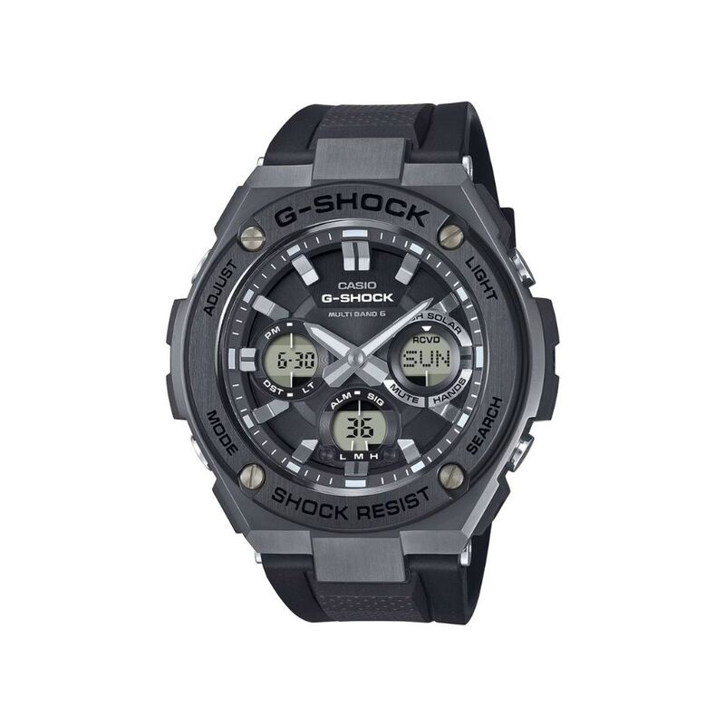 【ラッピング可】【即日発送】【新品】CASIO カシオ 腕時計 ソーラー電波 メンズタイプ G-SHOCK G-STEEL GST-W110MS-1AJF