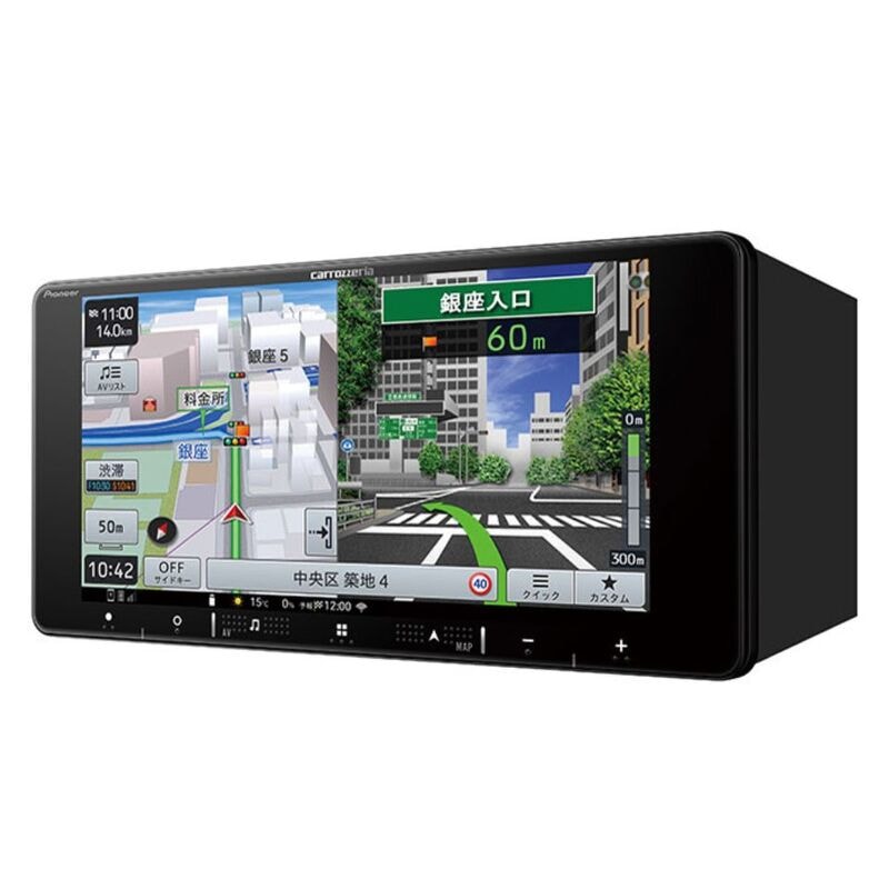 【ラッピング可】【即日発送】【新品】Pioneer パイオニア カーナビ 7V型HD 楽ナビ AVIC-RW121
