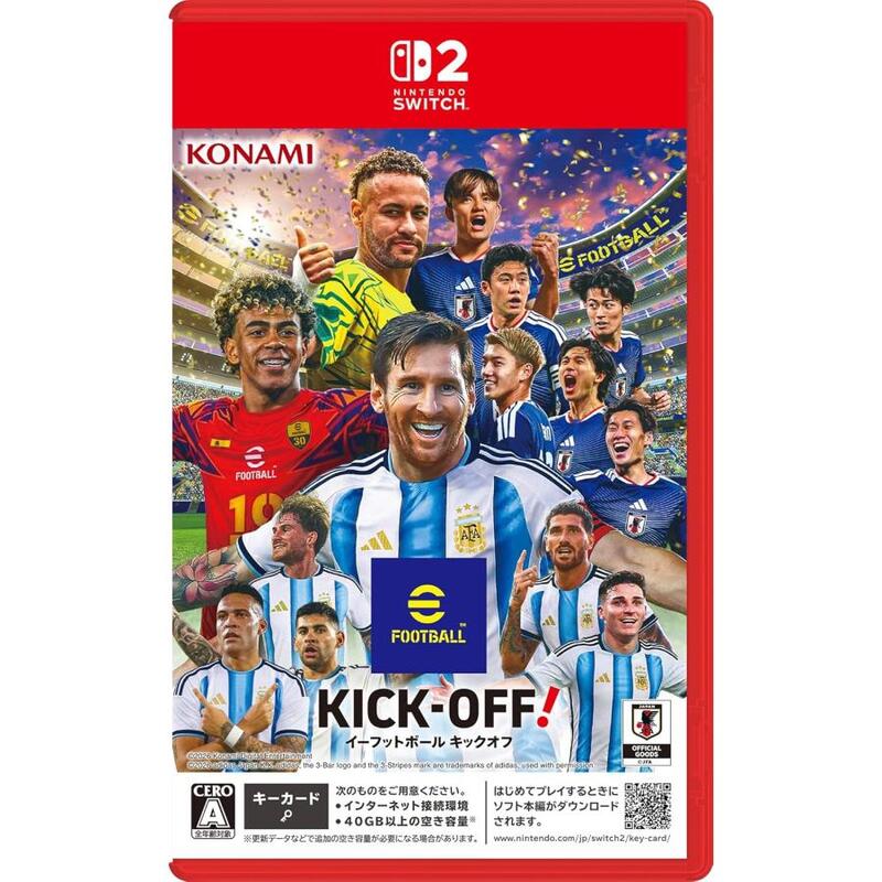 【ラッピング可】【即日発送】【新品】【メール便】任天堂 Nintendo Switch 2 ゲームソフト eFootball Kick-Off! POT-P-AAF7A