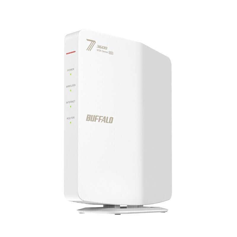 【ラッピング可】【即日発送】【新品】BUFFALO バッファロ- Wi-Fiル-タ- AirStation デュアルバンド 2882+688Mbps WSR3600BE4P/CWH ホワイト