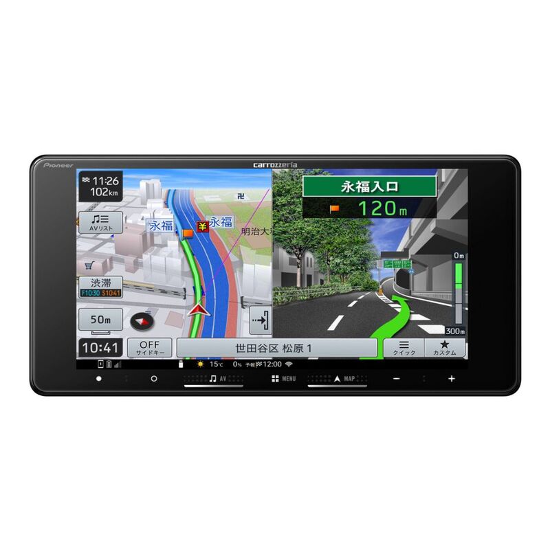 【ラッピング可】【即日発送】【新品】Pioneer パイオニア カーナビ 7V型 楽ナビ AVIC-RW122