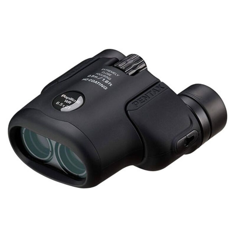 【ラッピング可】【即日発送】【新品 保証開始済み品】PENTAX ペンタックス 双眼鏡 Papilio III 6.5x21 WR ブラック