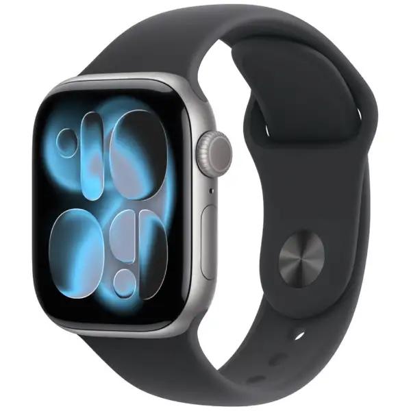 【ラッピング可】【即日発送】【新品】Apple Watch Series 11 GPS+Cellularモデル 46mm MFCA4J/A スペースグレイ・ブラックスポーツバンド M/L