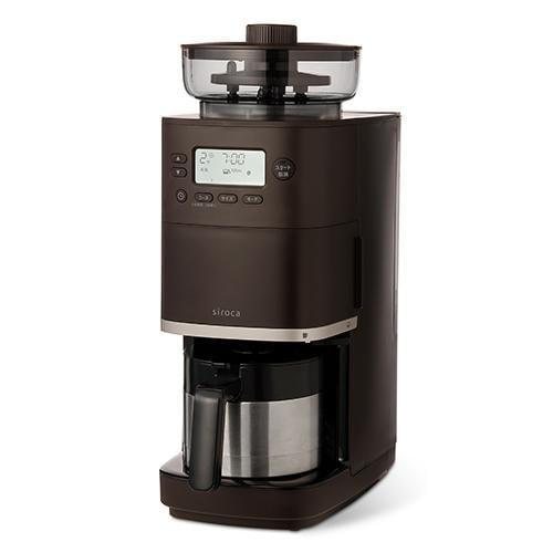 【即日発送】【新品】Siroca シロカ コーヒーメーカー カフェばこPRO SC-C271TD ダークブラウン