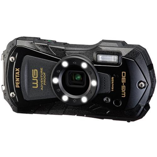 【ラッピング可】【即日発送】【新品 保証開始済み品】RICOH リコー コンパクトデジタルカメラ PENTAX WG-90 ブラック