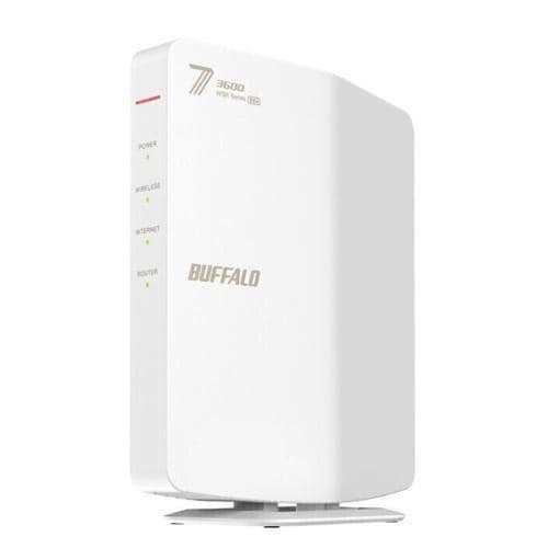 【新品 箱不良・シュリンク破れ品】BUFFALO バッファロー Wi-Fiルーター WSR3600BE4P ホワイト