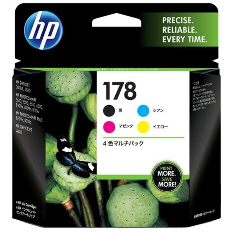 【ラッピング可】【即日発送】【新品】HP エイチピー 純正プリンターインク  178 CR281AA 4色マルチパック