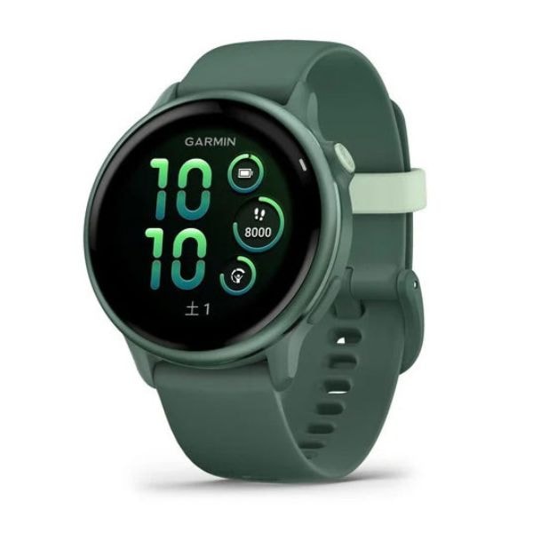 【ラッピング可】【即日発送】【新品】GARMIN ガーミン スマートウォッチ vivoactive 6 010-02985-32 Jasper Green/J. Green Metallic