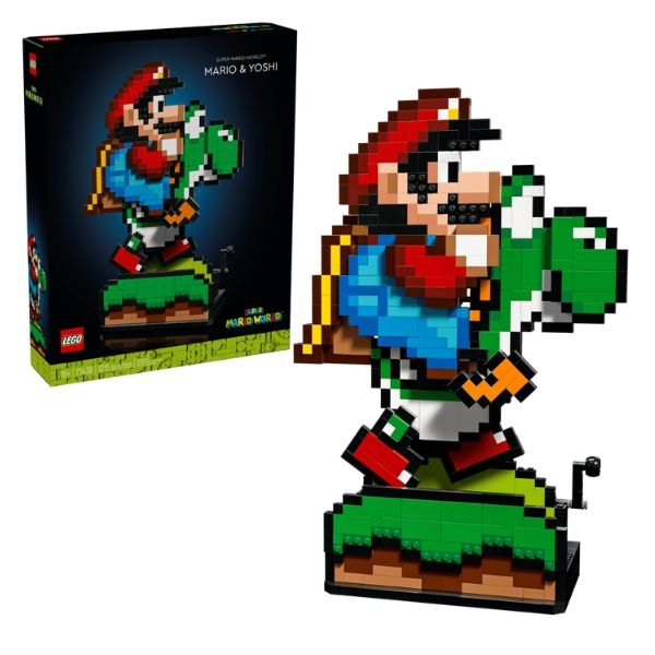 【即日発送】【新品】LEGO レゴジャパン スーパーマリオワールド : マリオ と ヨッシー 71438