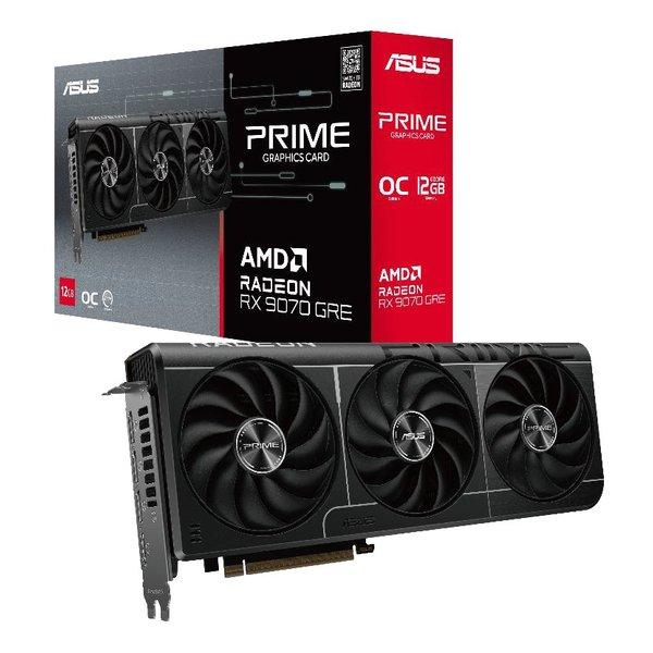 【ラッピング可】【即日発送】【新品】ASUS エイスース グラフィックボード Radeon RX 9070 GRE PCIExp 12GB  PRIME-RX9070GRE-O12G-EVO