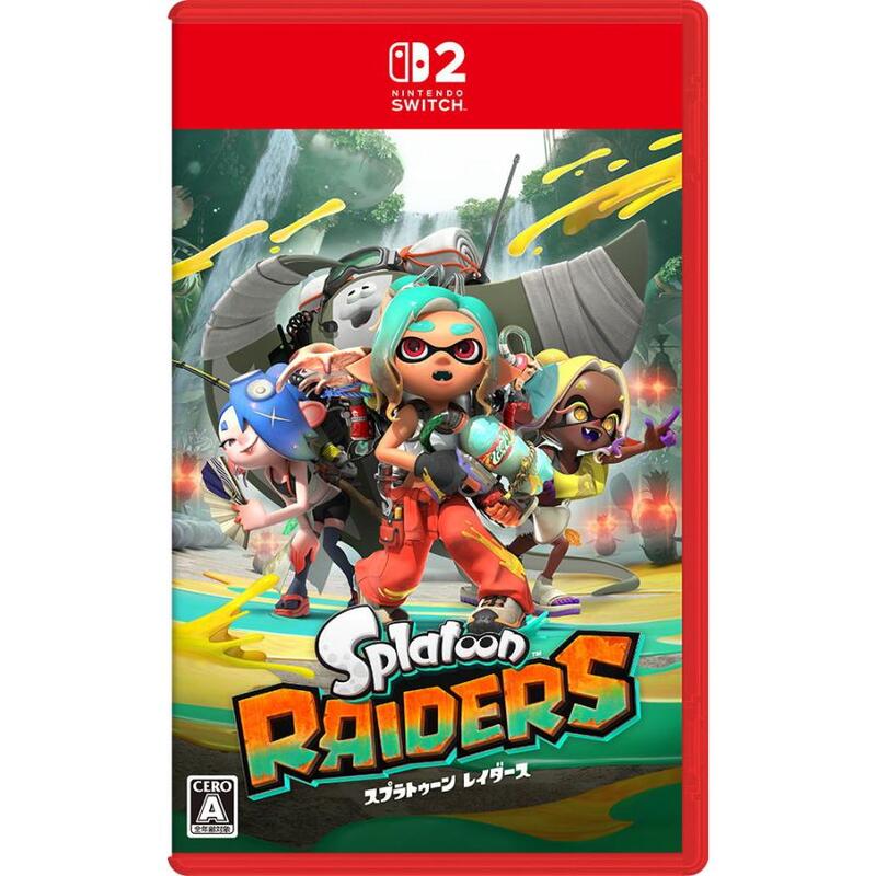 【ラッピング可】【メール便発送】【即日発送】【中古美品】任天堂 Nintendo Switch 2 ゲームソフト スプラトゥーン レイダース BEE-P-AADLA