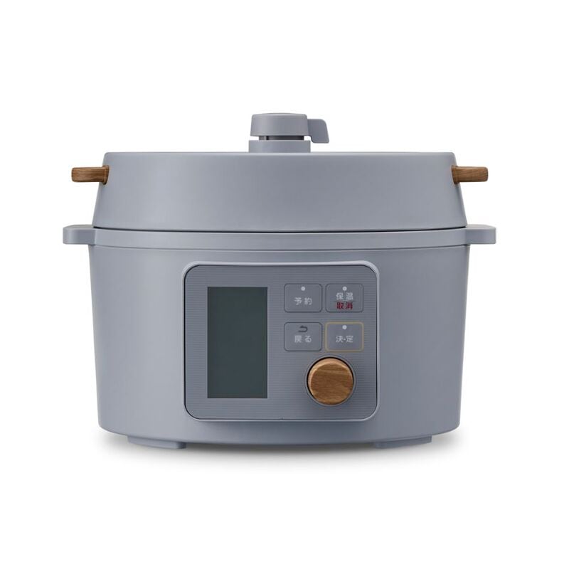 【ラッピング可】【即日発送】【新品】IRIS OHYAMA アイリスオーヤマ 電気圧力鍋 KPC-MA3-H ストーングレー