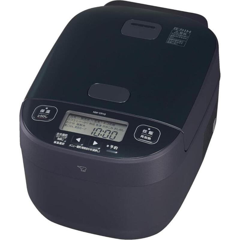【新品 箱不良・シュリンク破れ品】ZOJIRUSHI 象印 炊飯器 豪熱大火力 NW-YR10-BZ スレートブラック