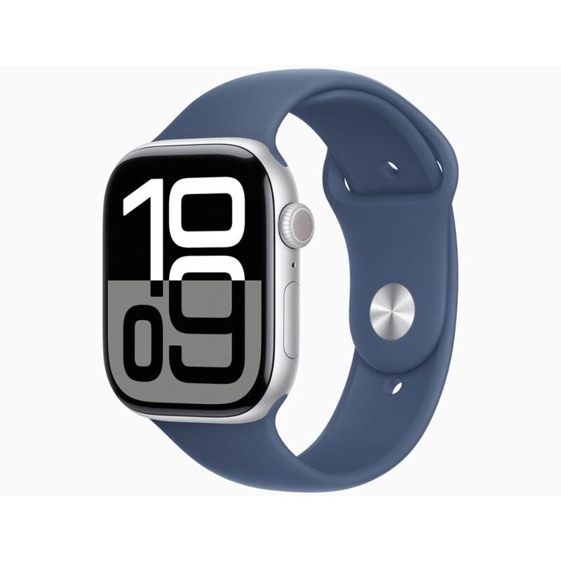【ラッピング可】【即日発送】【安心!当社1ヶ月保証付き】【整備済品】Apple Watch Series 10 GPSモデル 46mm MWWL3J/A シルバー S/M