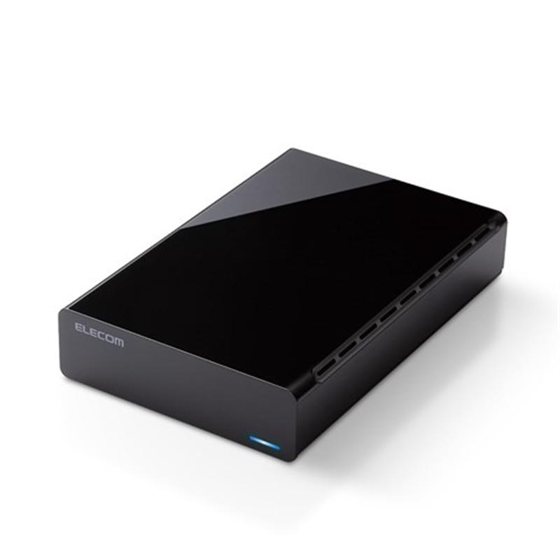 【ラッピング可】【即日発送】【中古美品】ELECOM エレコム 外付けハードディスク 2TB HDD ELD-HTV020UBK ブラック