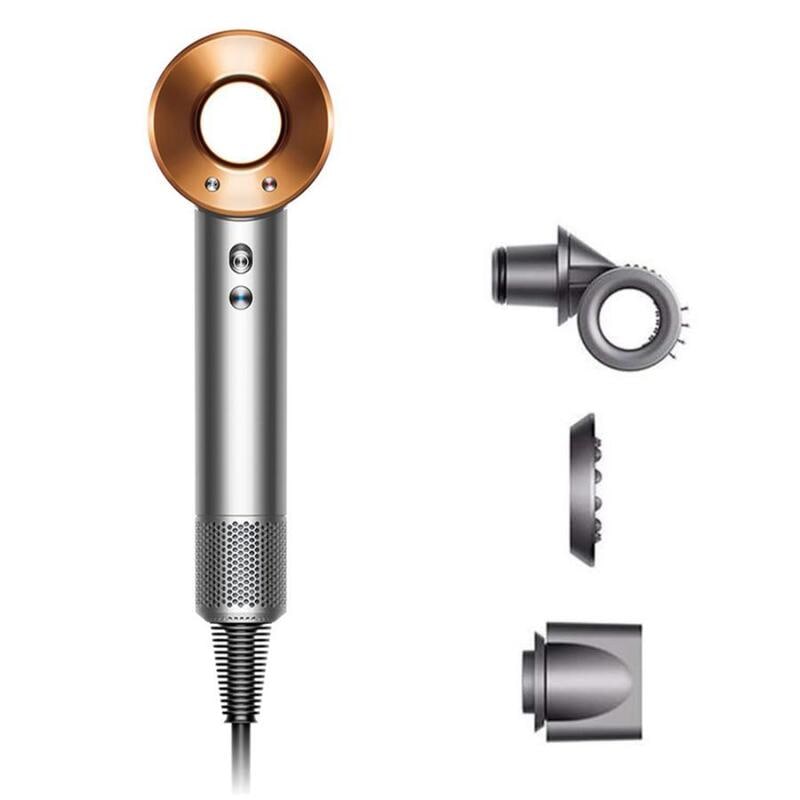 【ラッピング可】【即日発送】【新品 箱不良・シュリンク破れ品】Dyson ダイソン ヘアドライヤー Supersonic Shine HD15 ULF BNBC ニッケル/コッパー