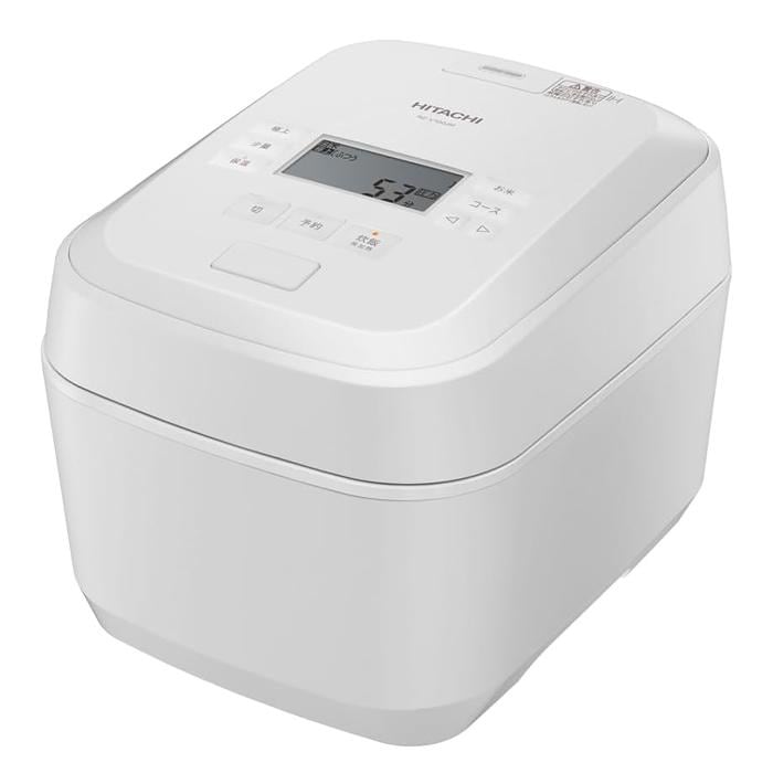 【新品】HITACHI 日立 炊飯器 ふっくら御膳 RZ-V100JM-W フロストホワイト
