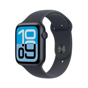 【ラッピング可】【即日発送】【新品】Apple アップル Apple Watch SE 3 GPSモデル 44mm MJL94J/A ミッドナイトアルミニウムケースとネイビーブルースポーツバンド M/L