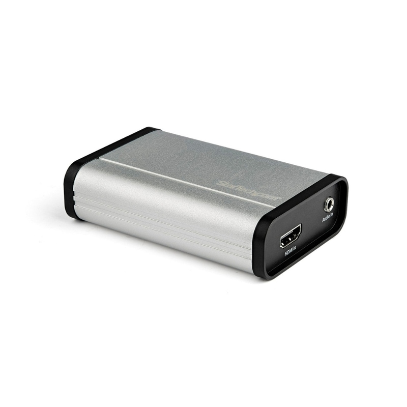 【ラッピング可】【即日発送】【新品】StarTech.com スターテックドットコム ビデオキャプチャーボード USB-C接続 Mac対応 UVCHDCAP シルバー/ブラック