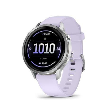 【ラッピング可】【即日発送】【新品】GARMIN ガーミン スマートウォッチ Venu 4 41mm 010-03013-31 Silver/Periwinkle