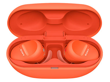 SONY WF-SP800N [オレンジ] | オーディオ関連,イヤホン,ワイヤレス