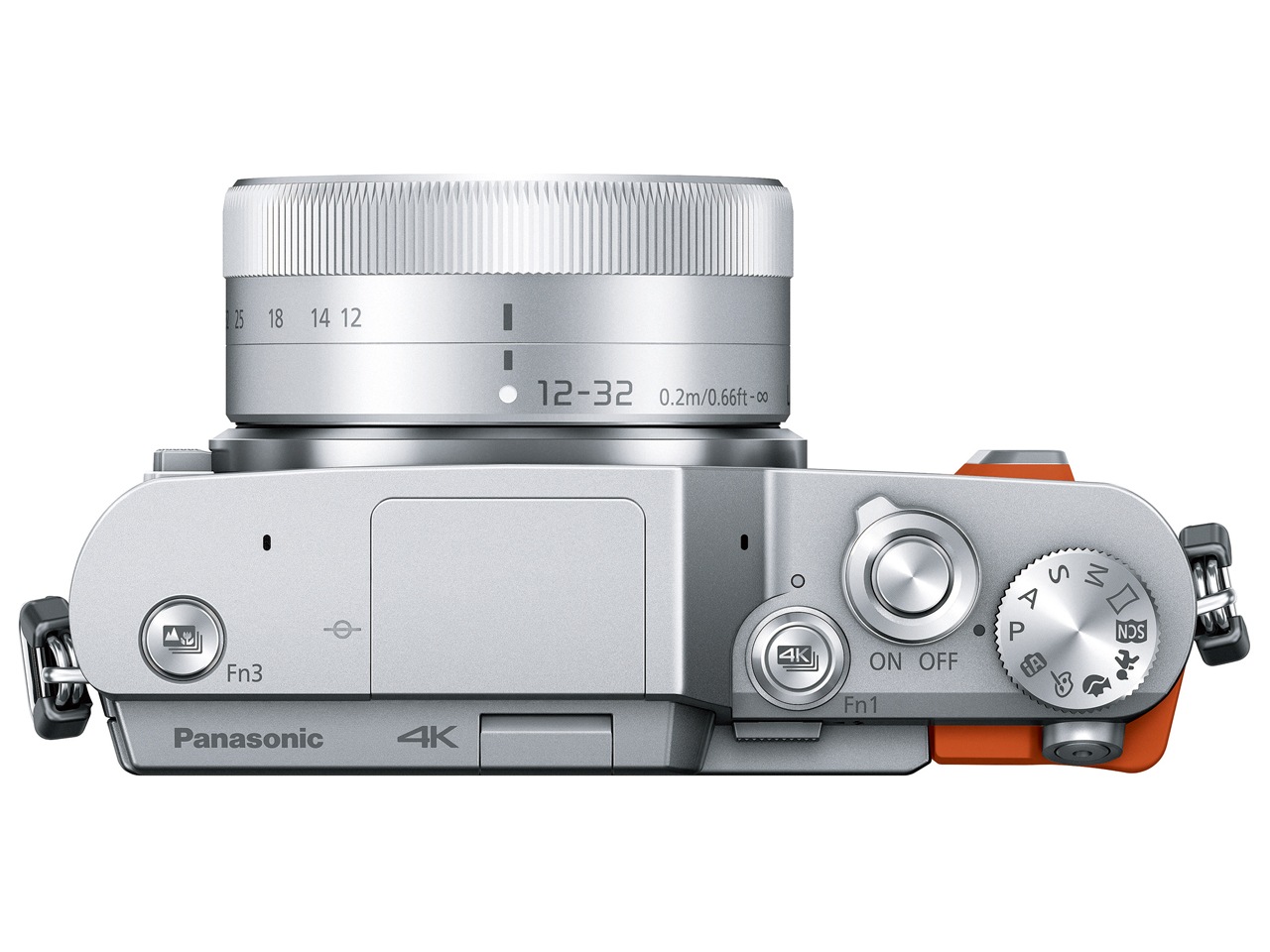 Panasonic ミラーレス一眼カメラ LUMIX ダブルレンズキット オレンジ 