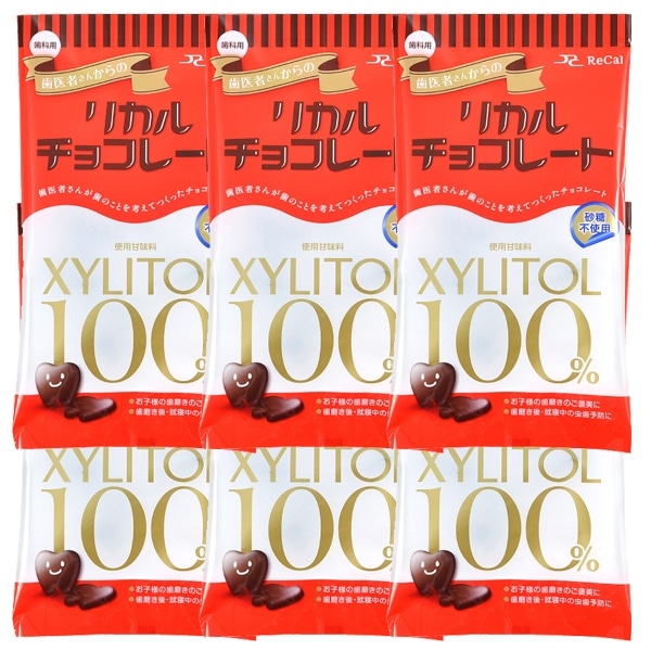 歯医者さんからのリカルチョコレート 6袋(60g/袋)