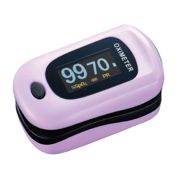送料無料】酸素飽和度計測器 パルスフロー ベリーピンク 1個 パルス