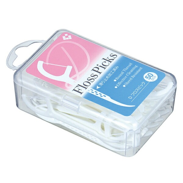 メール便で送料無料】FlossPicks Dフロスピック 1箱(50本入)（メール便