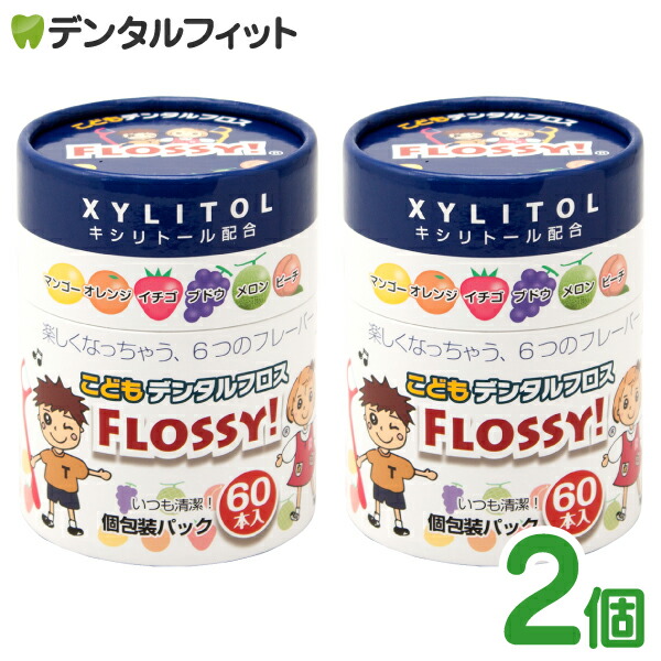 ������̵���ۤ��ɤ����ѥե��� FLOSSY!(�ե��å���) 2�ĥ��å�(1��/60����) ������