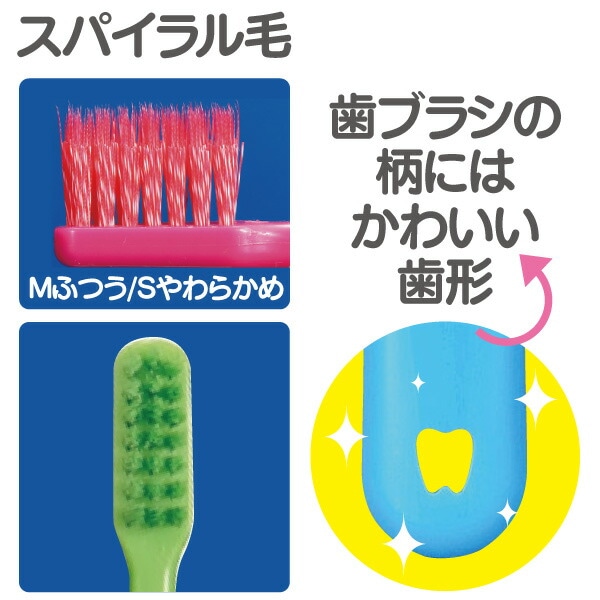 Ci PRO PLUSシリーズ4本アソートセット (ラウンド毛Mふつう、Sやわらか