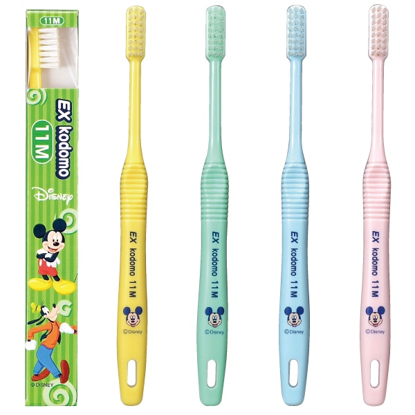 EX kodomo ディズニー 歯ブラシ 11(混合歯列後期用・8~12歳)M 4本入り