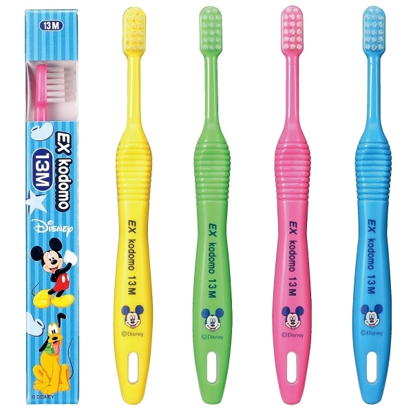 EX kodomo ディズニー 歯ブラシ 13(乳幼児用・0～6歳)M 4本入り