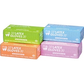 New DF ポリマーラテックスグローブFT ノンパウダー Sサイズ 1箱