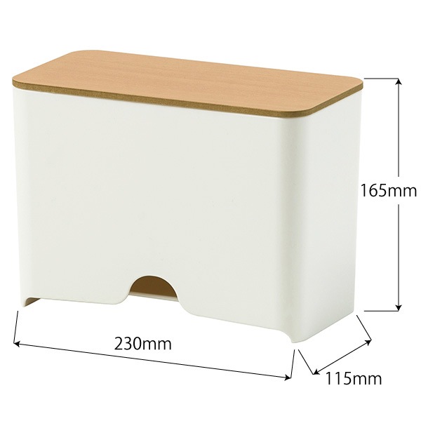 送料無料 マスクケース ボックス おしゃれ マスクディスペンサー60 ホワイト 1個 Ideaco マスク 収納 マスク 花粉 ウイルス対策 デンタルフィット