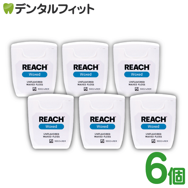 REACH リーチ デンタルフロス / ワックス・ノンフレーバー / 55ヤード