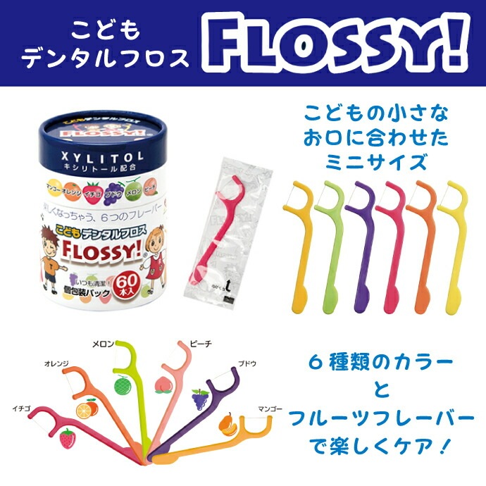 ���ɤ����ѥե��� FLOSSY!(�ե��å���) 6Ȣ���å�(60����/Ȣ)������̵����