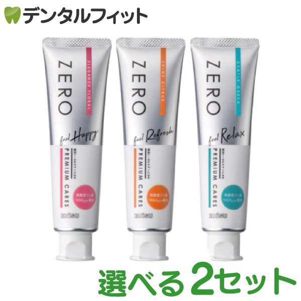 �ڥ᡼���ؤ�����̵���� ���٤�ե졼�С� EBiSU ZERO PREMIUM CARES �����ץ�ߥ��ॱ���� 2�ܥ��å� ���᤭�� ���᤭ʴ 1�� 90g ���ӥ� �ե������ ���ȥ饹 ���꡼�� �ե���1450ppm