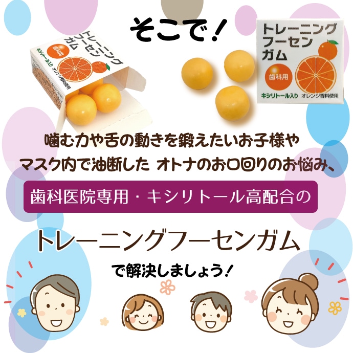 メール便で送料無料】トレーニング フーセンガム(4粒×24箱) ＋ BSA