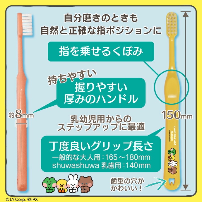 メール便で送料無料】Ci shuwa shuwa Jr. LINE FRIENDS minini 20本