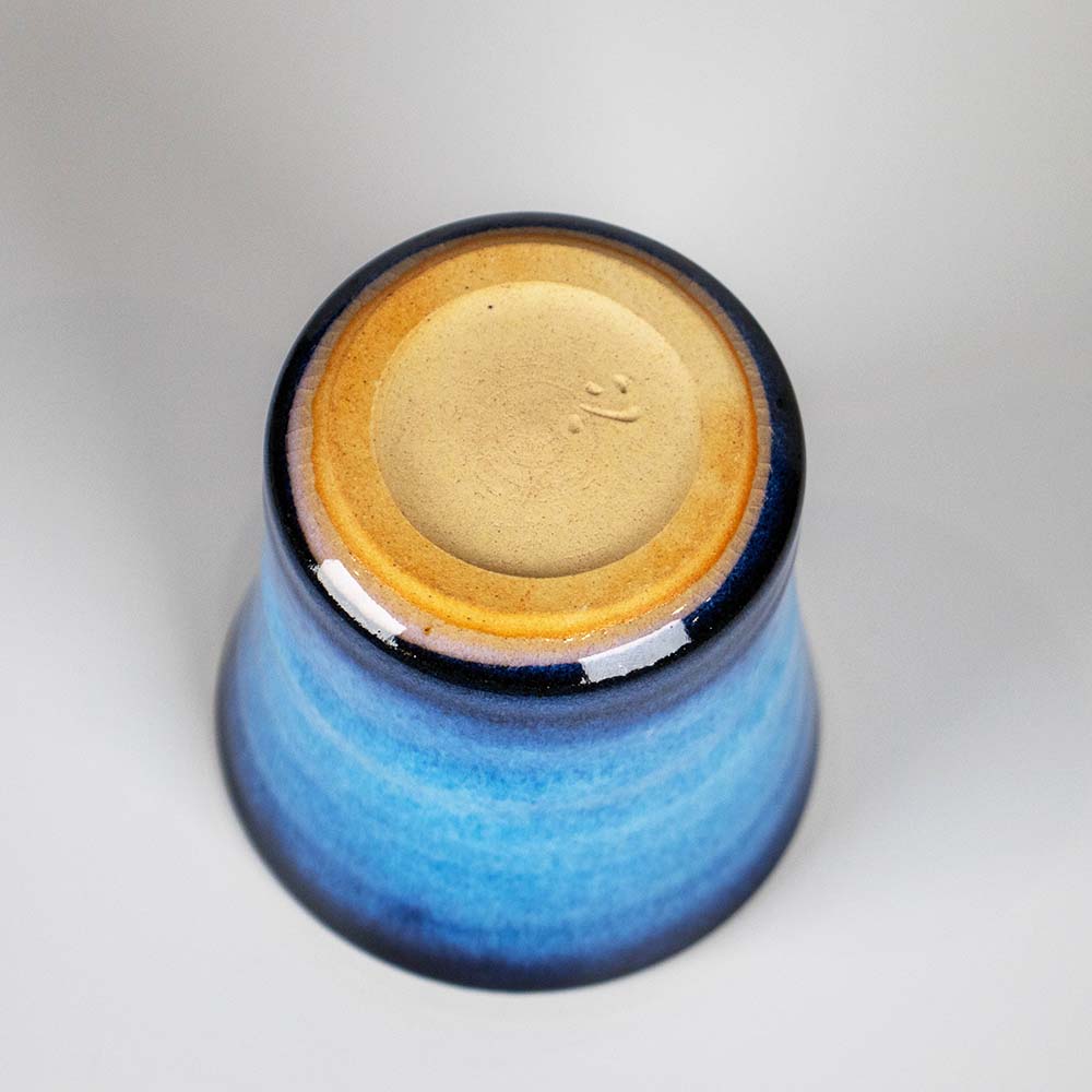 フリーカップL 青 | 工芸品,萩焼 | 日本各地の工芸品を販売 日本