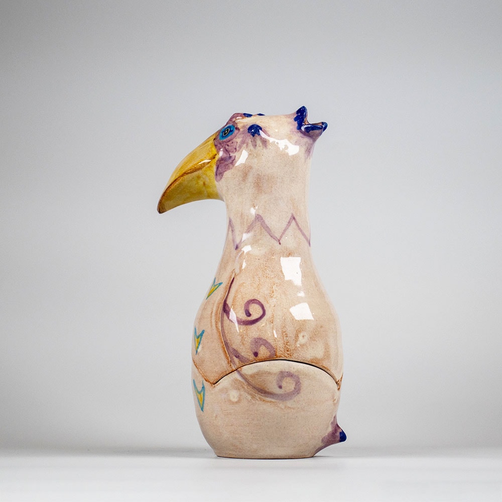 ハシビロコウ香炉 | 工芸品,萩焼 | 日本各地の工芸品を販売 日本伝統市