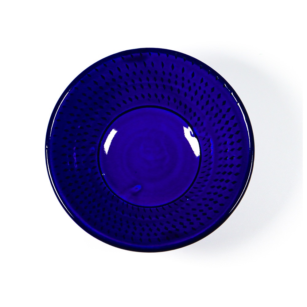 瑠璃釉飛鉋鉢 | 工芸品,小石原焼 | 日本各地の工芸品を販売 日本伝統市