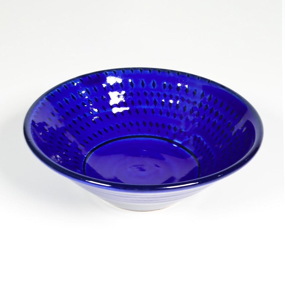 瑠璃釉飛鉋鉢 | 工芸品,小石原焼 | 日本各地の工芸品を販売 日本伝統市