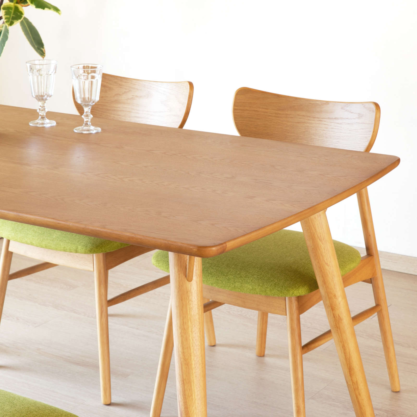 クローン ダイニングテーブル 140 (ライトブラウン)