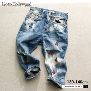 Go to hollywood ゴートゥーハリウッド GTH チェリー キャロットデニム ロングパンツ（130cm 140cm）【メール便不可】ボトムス ロングパンツ 1222626