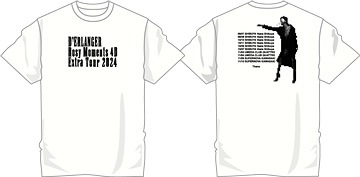 D'ERLANGER Tシャツ Rosy Moments 4D Extra」Tシャツ（アイボリー） | 2024 GOODS,Rosy