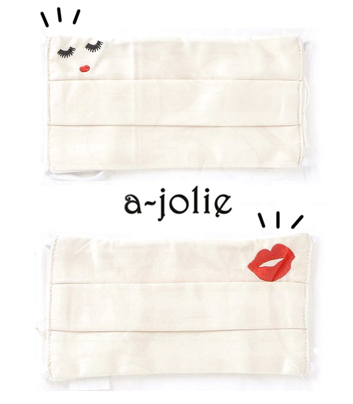 【SALE】【a-jolie】デザインマスク●☆MASK-W