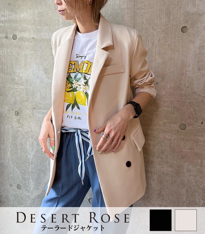 【DESERT ROSE】テーラードジャケット★☆BDJK-14